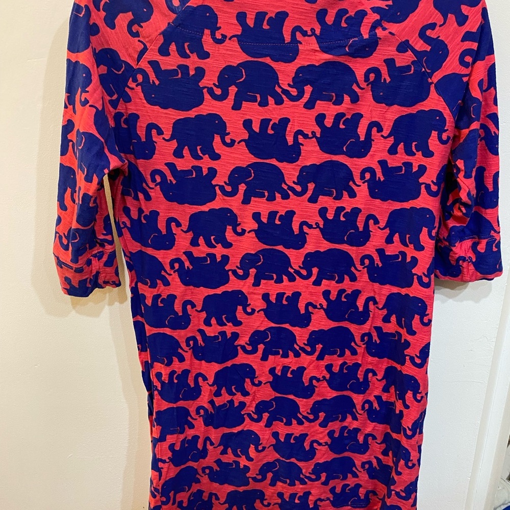 Lilly Pulitzer Cassie Kissy Tusk In Sun Dress - Picture 4 of 5